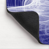 Fraktal Swirl III - Tiefe Marine Mousepad (Ecke)