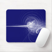 Fraktal Swirl - Tiefe Marine Mousepad (Mit Mouse)