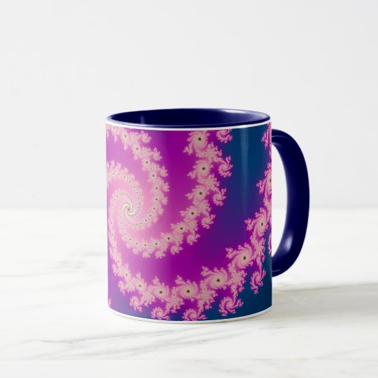 Fraktal Tasse (VorderseiteRechts)