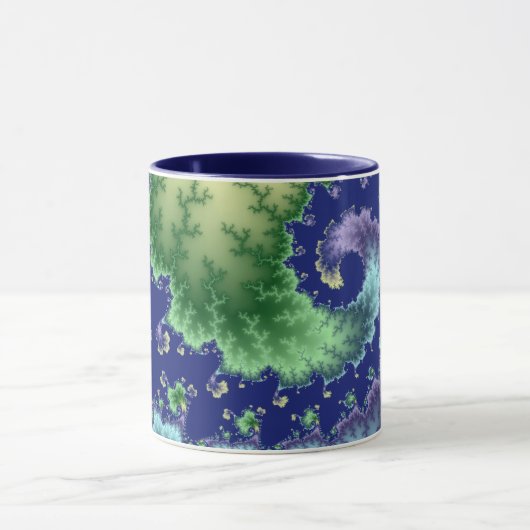 - Fraktal-Tasse heraus schwimmen Tasse (Zentrum)