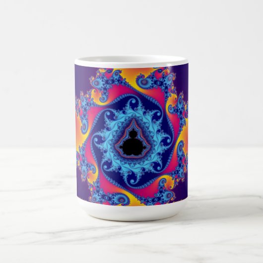 Fraktal-Tasse - Mandelbrot Set Kaffeetasse (Mittel)