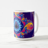 Fraktal-Tasse - Mandelbrot Set Kaffeetasse (VorderseiteRechts)