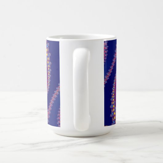 Fraktal-Tasse - Mandelbrot Set Kaffeetasse (Henkel)