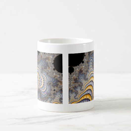 FRAKTAL TELLER - FRAKTAL KAFFEETASSE (Mittel)