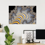 FRAKTAL TELLER - FRAKTAL POSTER (Heimbüro)