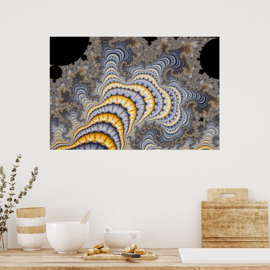 FRAKTAL TELLER - FRAKTAL POSTER (Küche)