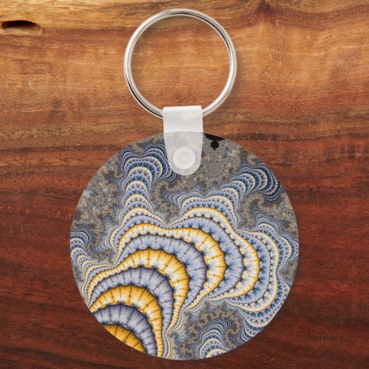 FRAKTAL TELLER - FRAKTAL SCHLÜSSELANHÄNGER (Vorderseite)