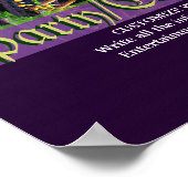 Fraktal Temple Forest Fantasy Poster (Ecke)