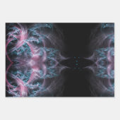 Fraktal-Textur-Hintergrund-Design Geschenkpapier Set (Vorderseite 3)