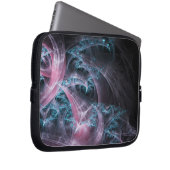 Fraktal-Textur-Hintergrund-Design Laptopschutzhülle (Vorne Rechts)