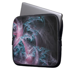 Fraktal-Textur-Hintergrund-Design Laptopschutzhülle