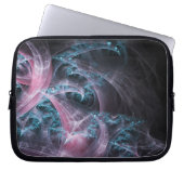 Fraktal-Textur-Hintergrund-Design Laptopschutzhülle (Vorderseite)