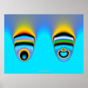 Fraktal Theater-Logo Poster