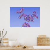 Fraktal Torus Progression 3 Poster (Küche)