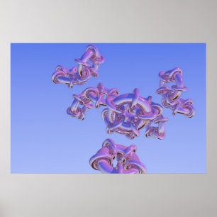 Fraktal Torus Progression 3 Poster