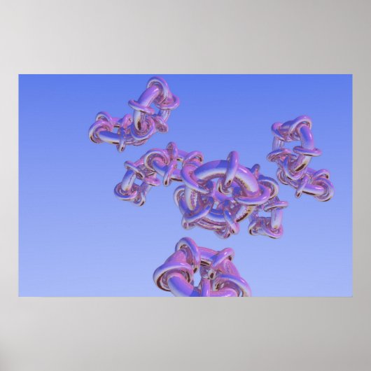 Fraktal Torus Progression 3 Poster (Vorne)