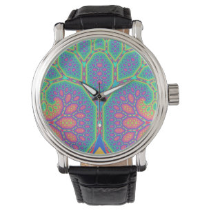Fraktal Tree  Armbanduhr