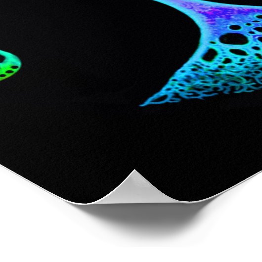 Fraktal Tree of Life Inspiration Poster (Ecke)