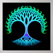 Fraktal Tree of Life Inspiration Poster (Vorne)