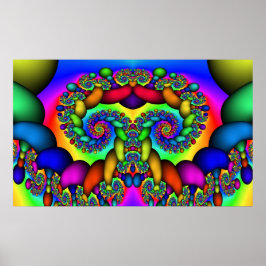 Fraktal Tree of Life Poster