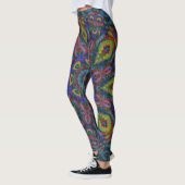 Fraktal ~ Trippy Hippy Leggings (Links)