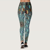 Fraktal trippy Leggings (Rückseite)