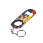 Fraktal Universe Mini Flaschenöffner (Rückseite Schrägansicht)