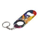 Fraktal Universe Mini Flaschenöffner (Vorderseite Schrägansicht)