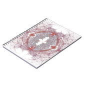 Fraktal-Unterwelt-Foto-Notizbuch Notizblock (Linke Seite)