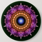 Fraktal-Violett Button (Vorderseite)