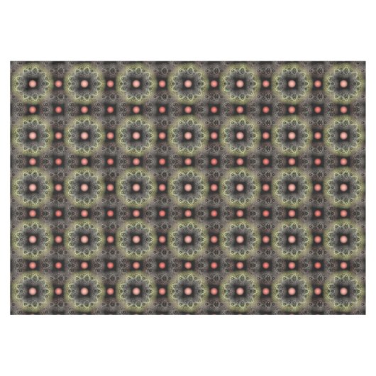 Fraktal visuelles harmonisches Muster Tischdecke (Vorderseite (Horizontal))