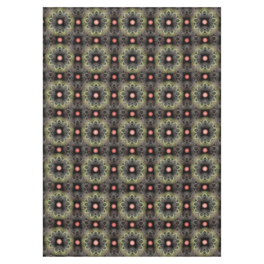 Fraktal visuelles harmonisches Muster Tischdecke (Vorderseite)