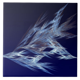 Fraktal - Vögel im Flug Fliese