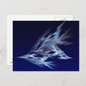 Fraktal - Vögel im Flug Postkarte (Vorne/Hinten)