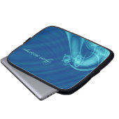 Fraktal-"Wächter-Engels-" Computer-Hülse Laptopschutzhülle (Vorne Knopf)