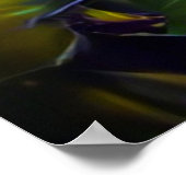 Fraktal Wasserfall Poster (Ecke)