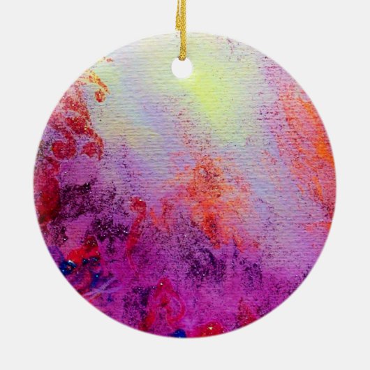 FRAKTAL WAVES KERAMIKORNAMENT (Hinten)