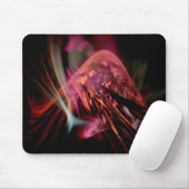 Fraktal Waves Mousepad (Mit Mouse)