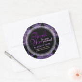 Fraktal Web Business Vielen Dank Sticker (Umschlag)