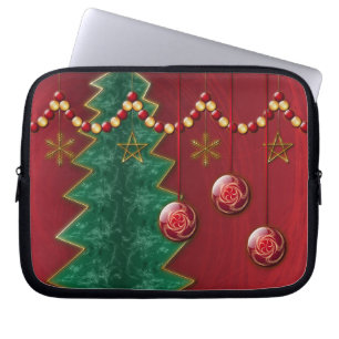 Fraktal Weihnachtsfeier Laptopschutzhülle