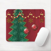 Fraktal Weihnachtsfeier Mousepad (Mit Mouse)