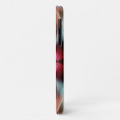 Fraktal Whispers mit Individuelle Name Case-Mate iPhone Hülle (Hinten/Links)