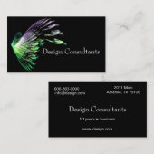 Fraktal Wings Geschäfts-Karte Visitenkarte (Vorne/Hinten)