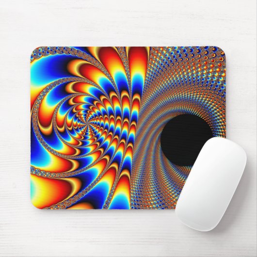 Fraktal Wink Mousepad (Mit Mouse)