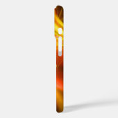 FRAKTAL WIRBEL IN GELBORANGE ROT Case-Mate iPhone HÜLLE (Rückseite / Links)