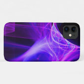 FRAKTAL-WIRBEL IN LILA BLAU-PINK Case-Mate iPhone HÜLLE (Rückseite (Horizontal))