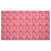 Fraktal wirbelfarbene Muster, rosa, fuchsienfarben Stoff (Fat Quarter (45,7 x 55,9 cm))