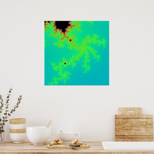 Fraktal Wonder Poster (Küche)