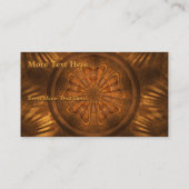 Fraktal Woodworker Visitenkarte (Rückseite)