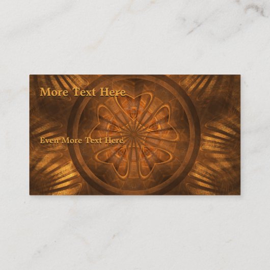 Fraktal Woodworker Visitenkarte (Rückseite)